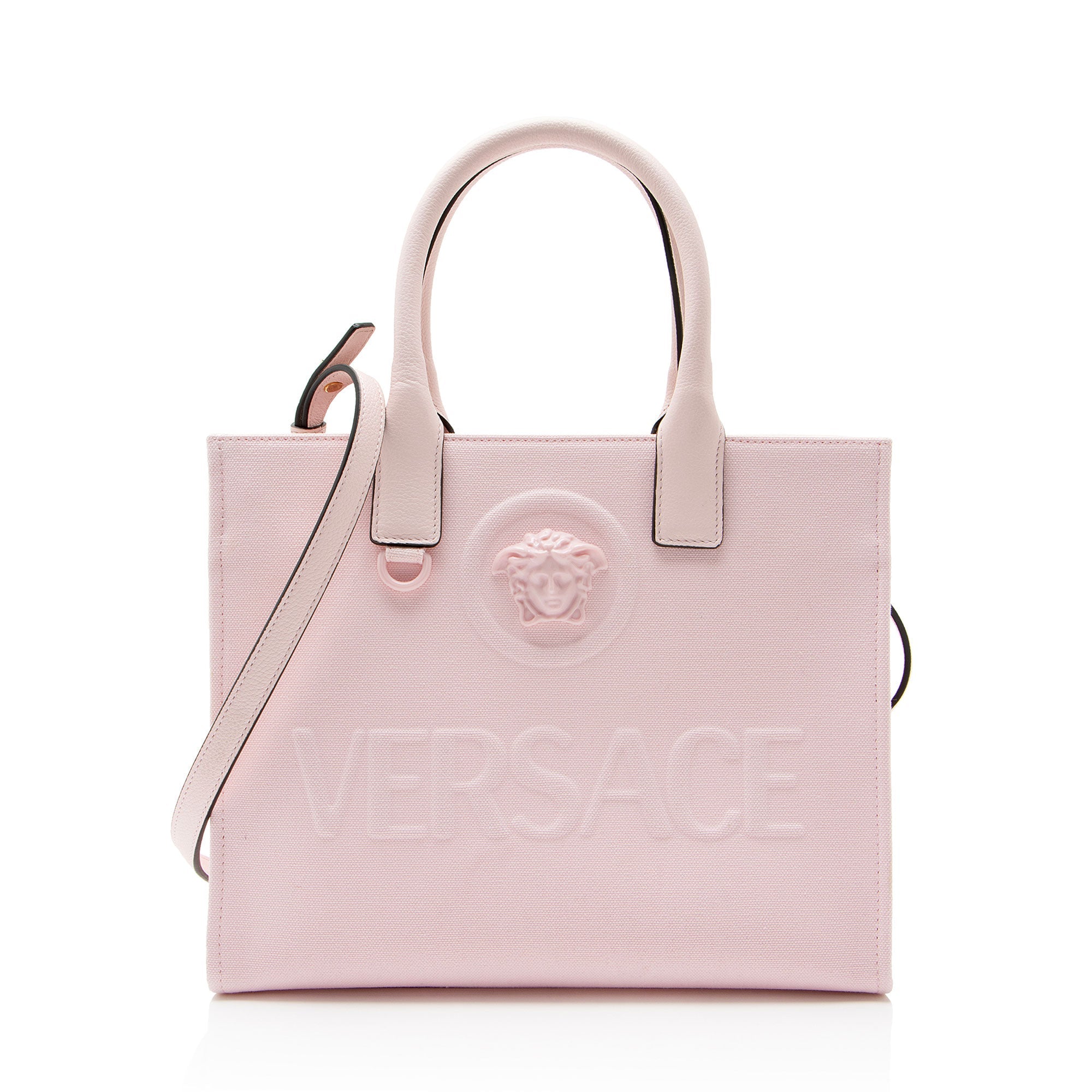 Versace Canvas La Medusa Small Tote