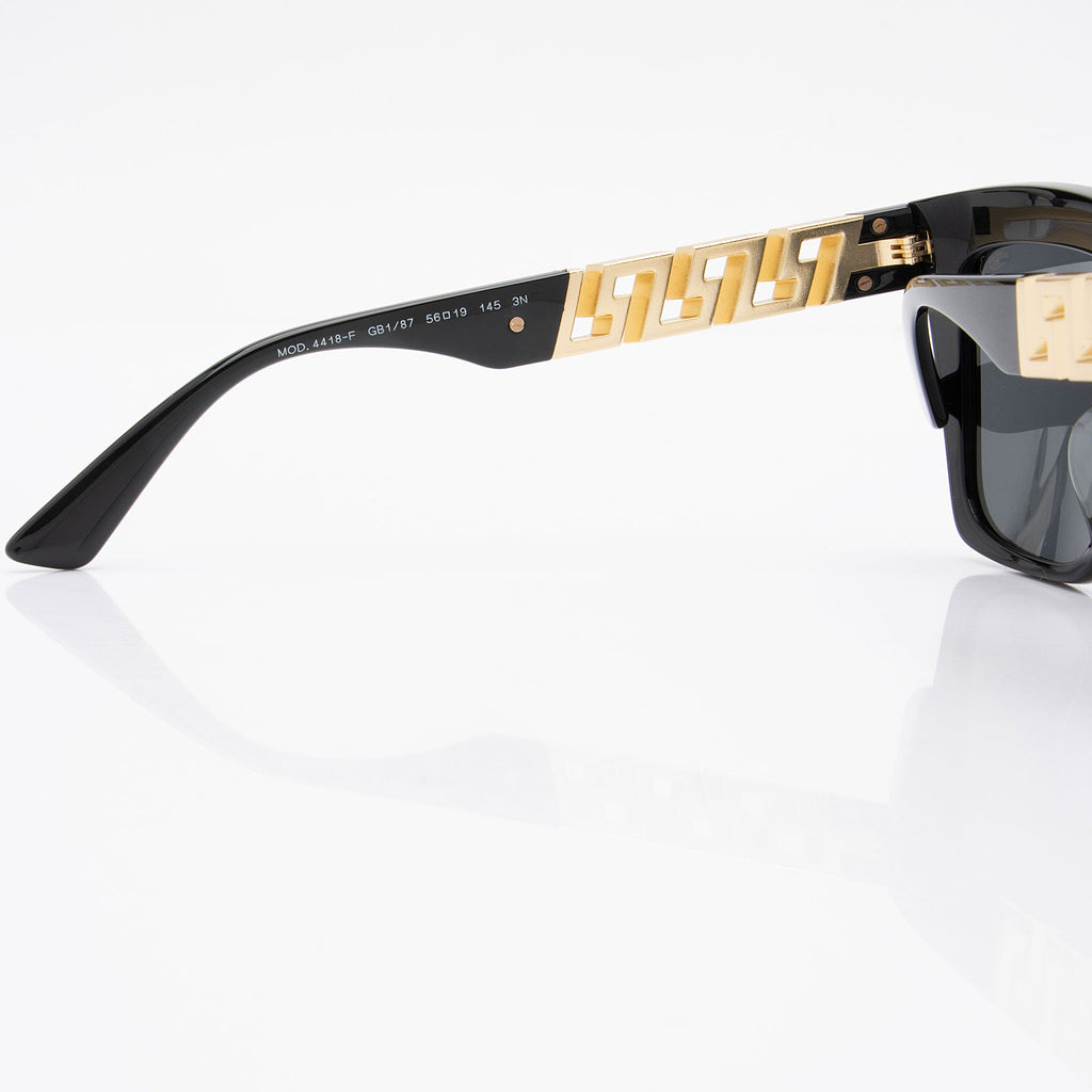 Versace Greca Cutout Square Sunglasses