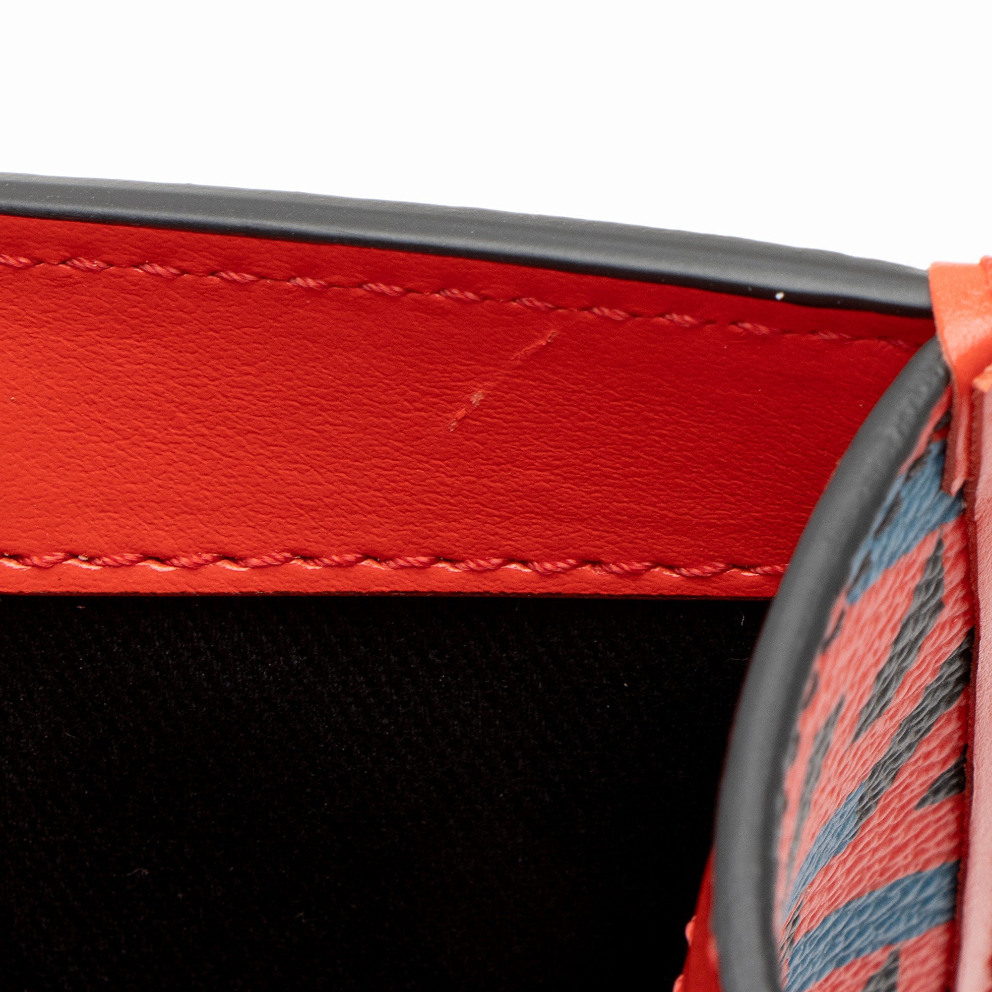 Versace La Greca Coated Canvas Top Handle