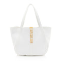 Versace Leather Grecca Goddess Large Tote
