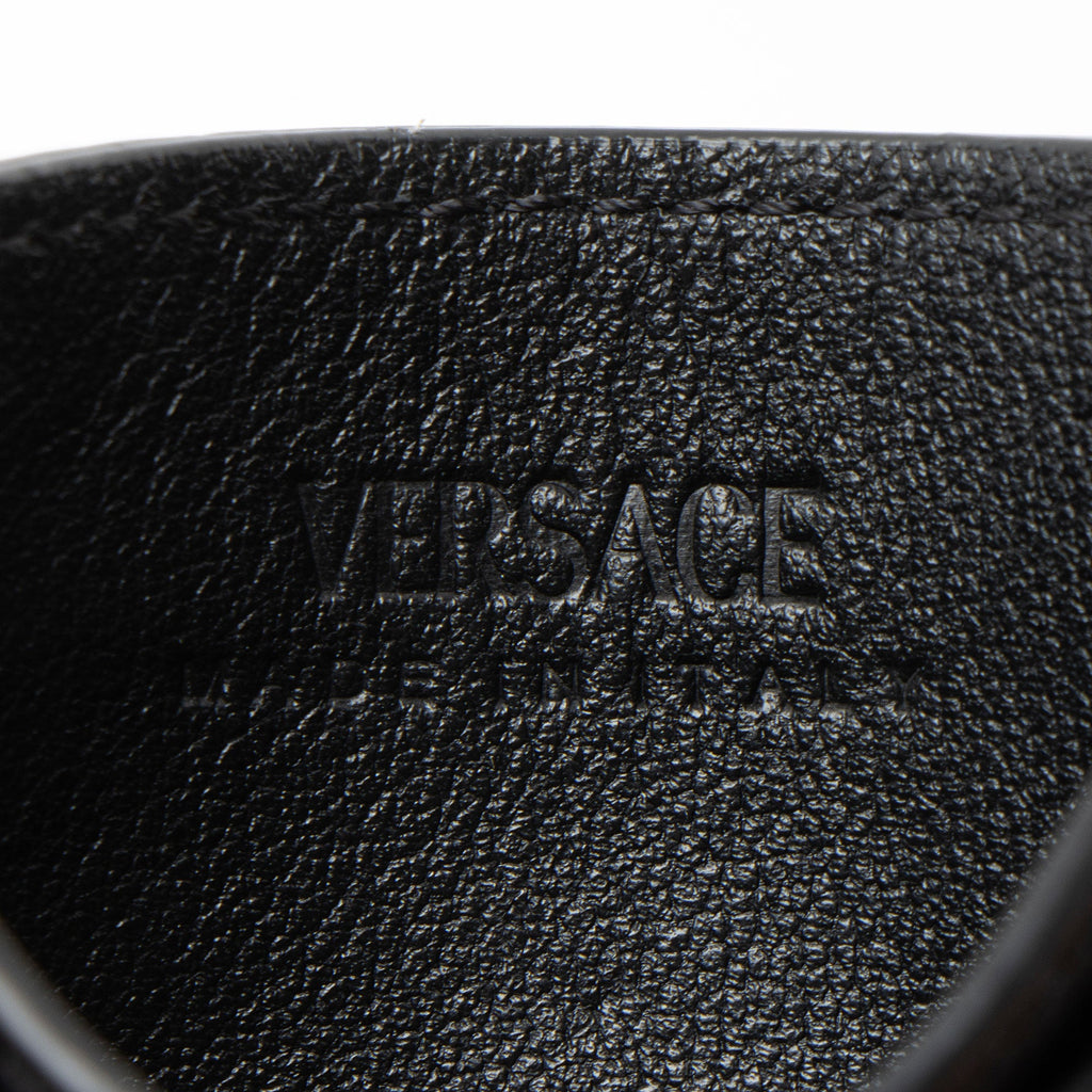 Versace Leather Medusa Biggie Card Holder