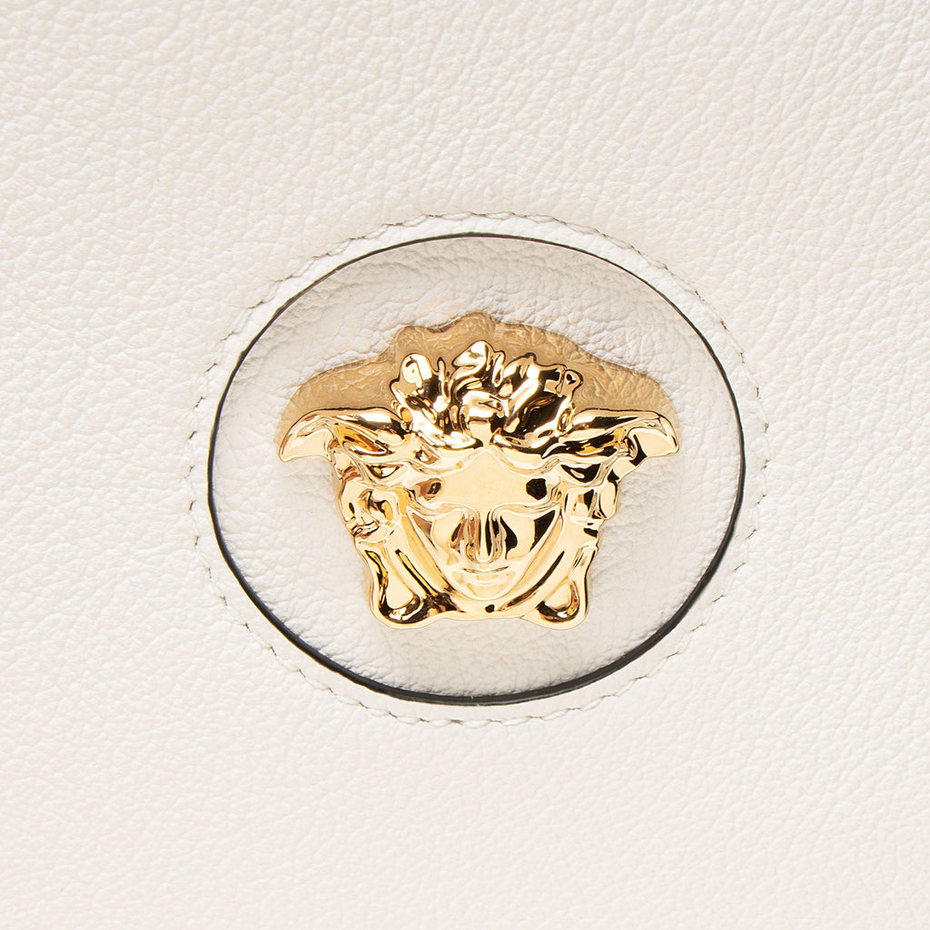 Versace Leather Medusa Wristlet