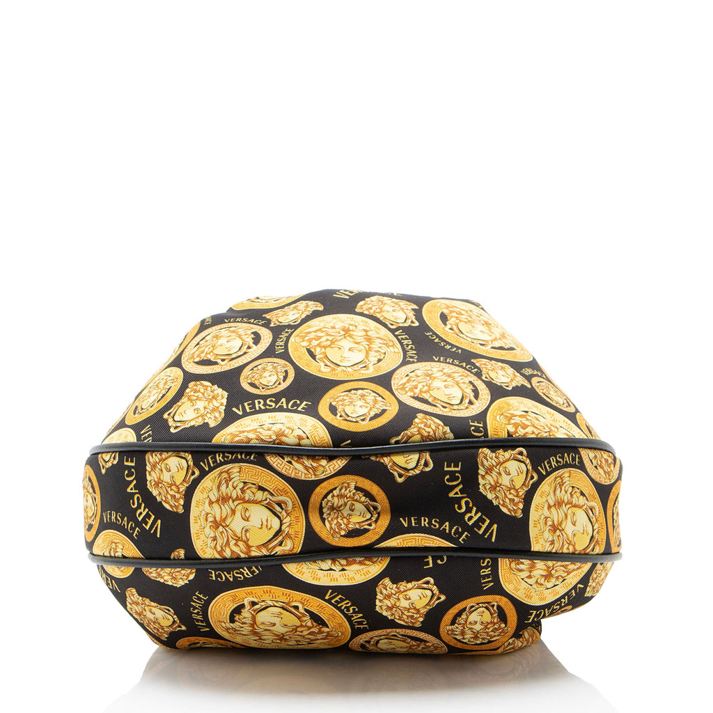 Versace Limited Edition Satin Amplified Medusa Hobo