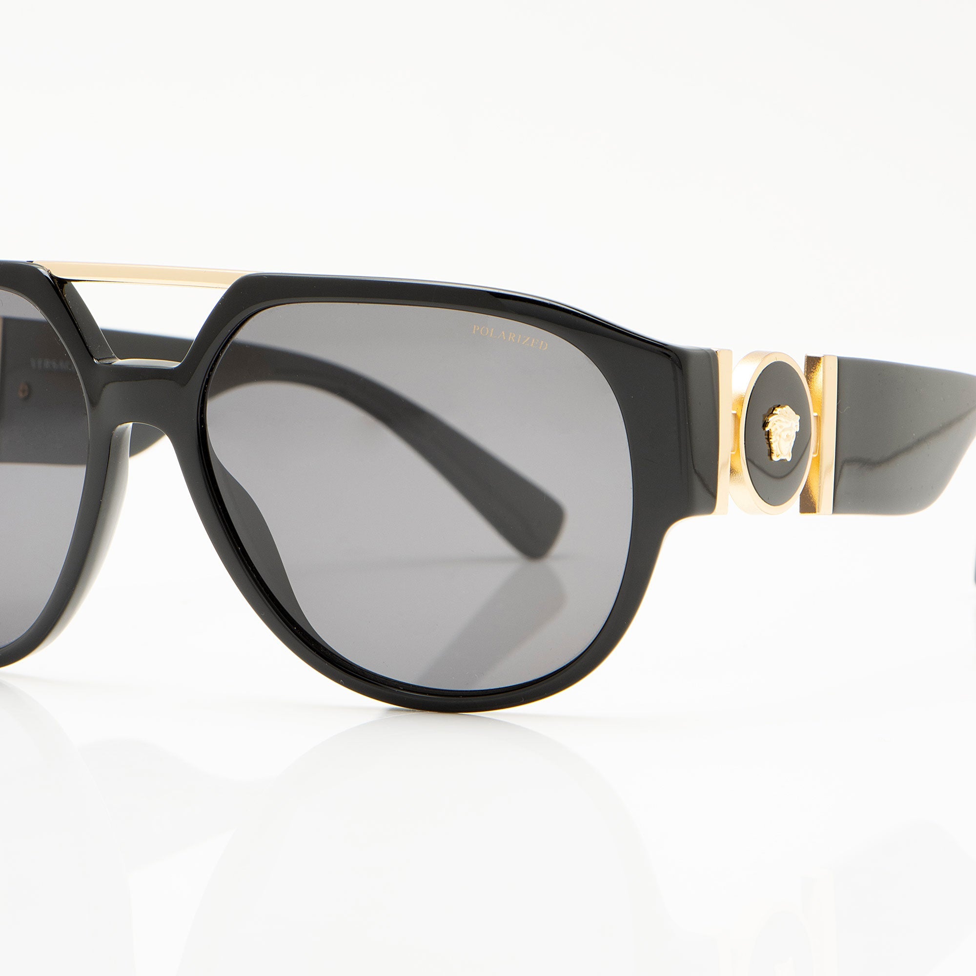 Versace Medusa Aviator Sunglasses
