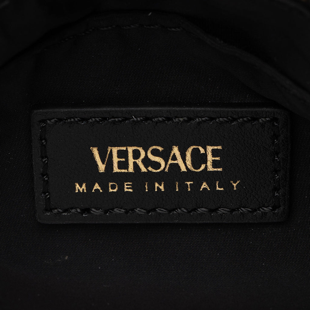 Versace Nylon Medusa Tribute Chain Mini Crossbody
