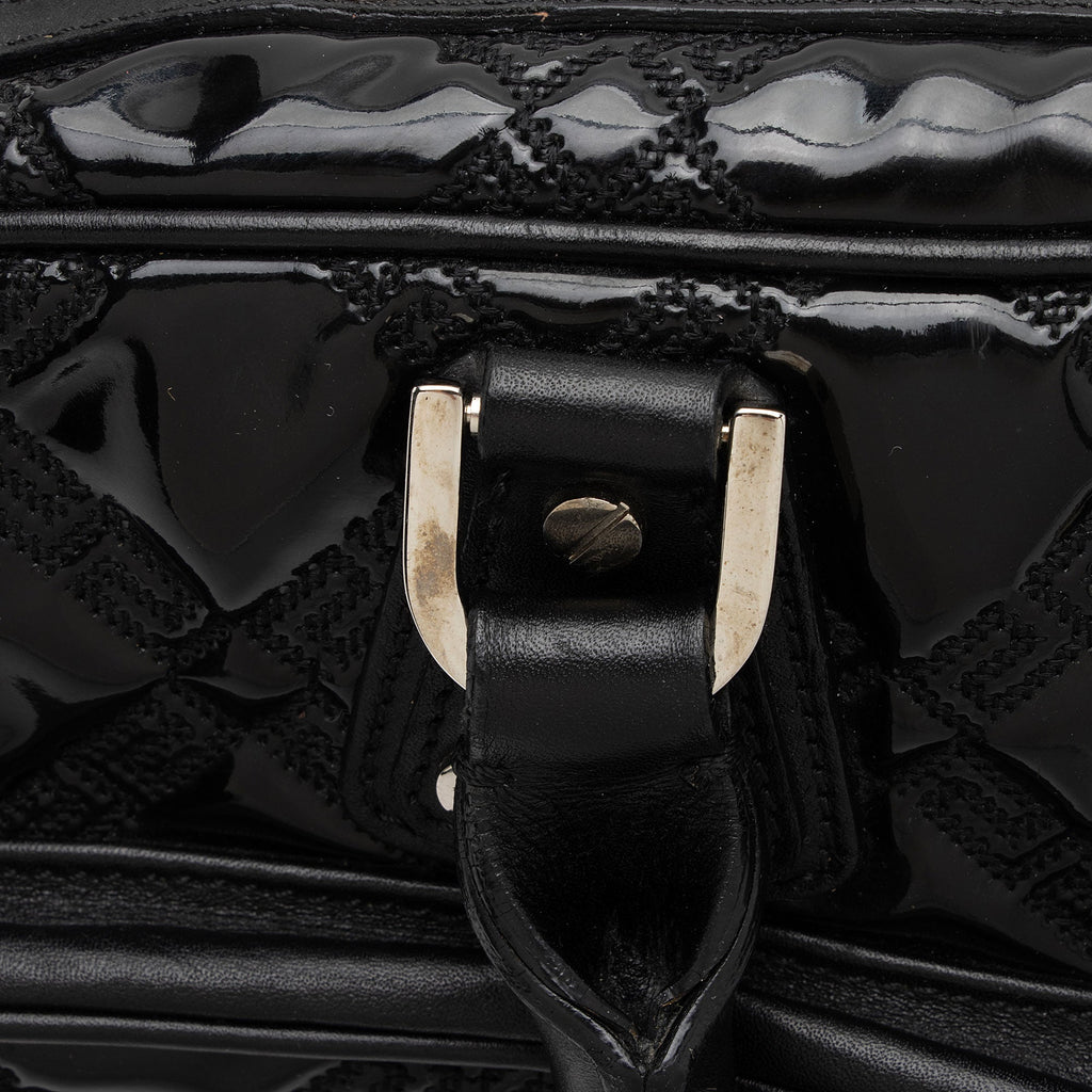 Versace Patent Leather Satchel (SHF-sprThW)