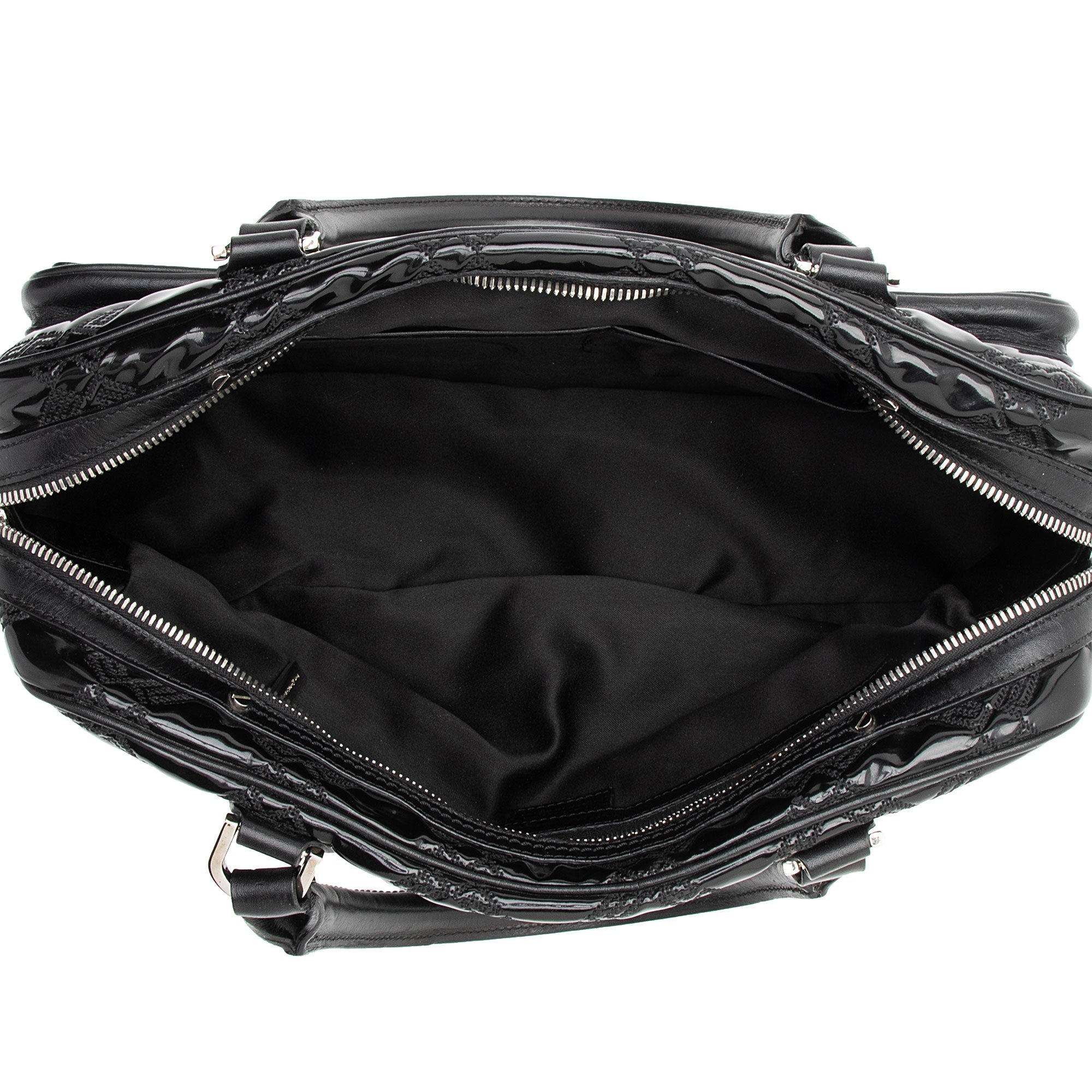 Versace Patent Leather Satchel (SHF-sprThW)