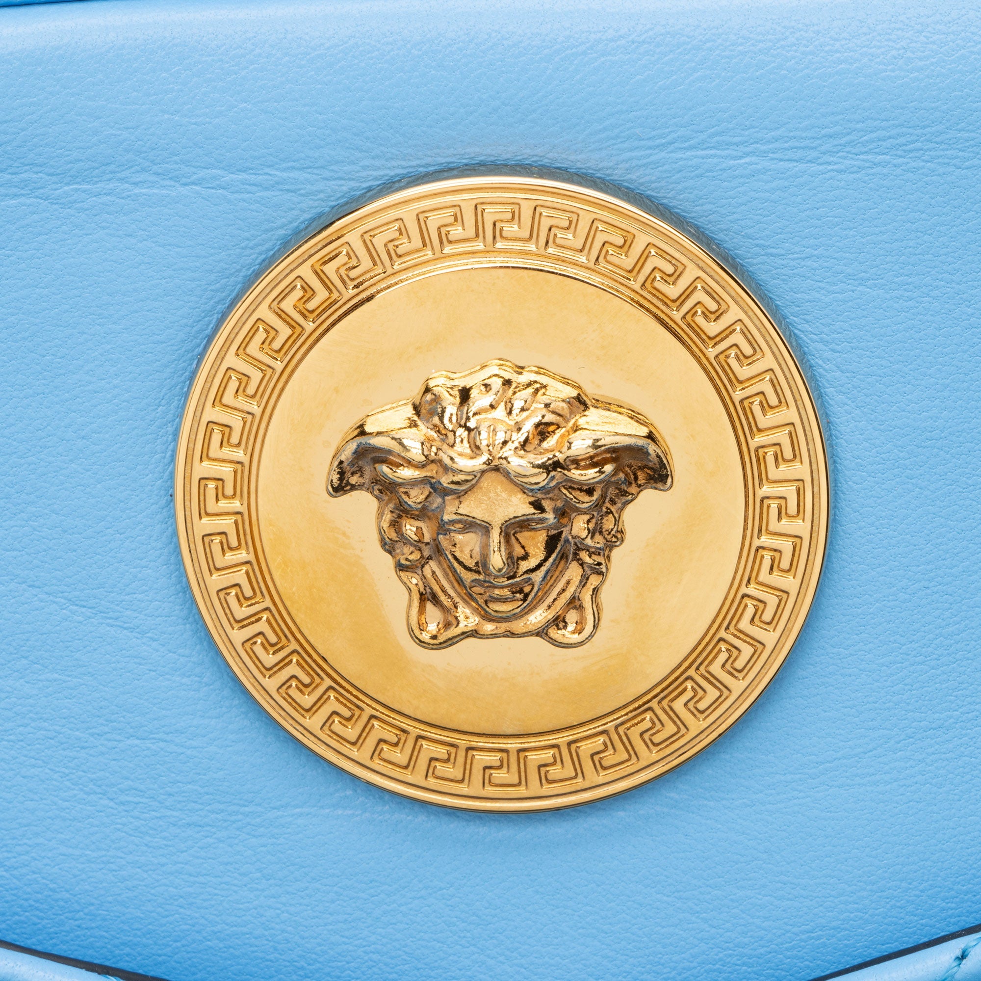 Versace Quilted Leather Medusa Camera Bag