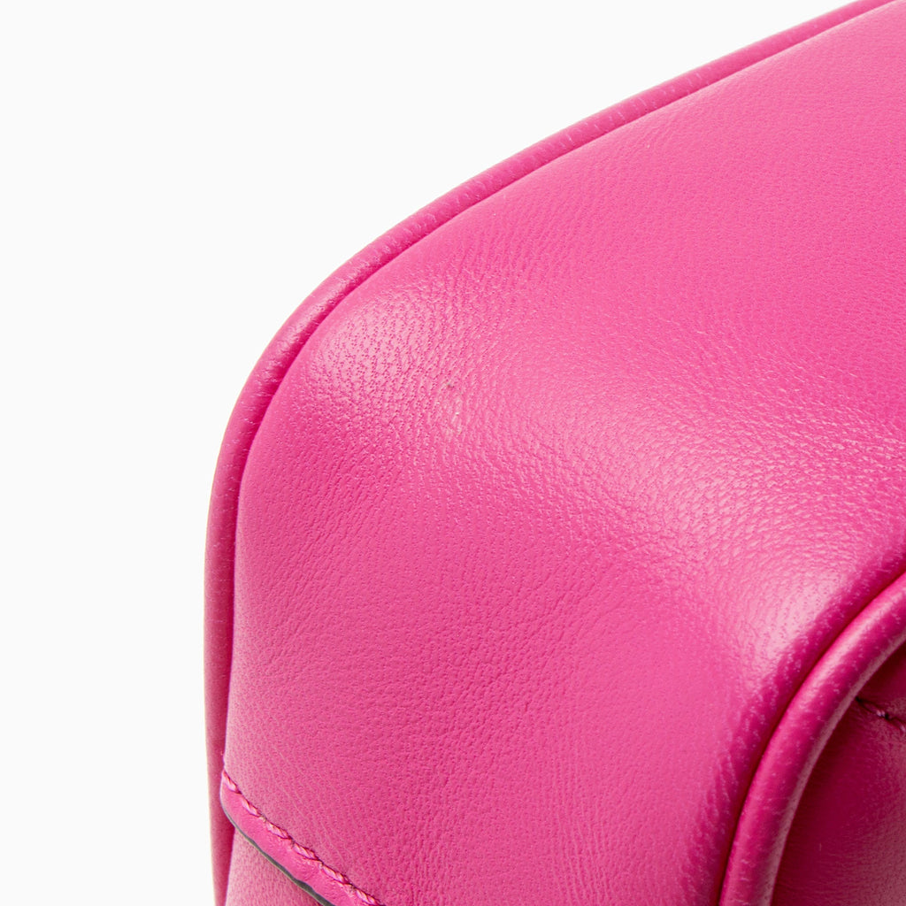 Versace Quilted Leather Medusa Small Camera Bag