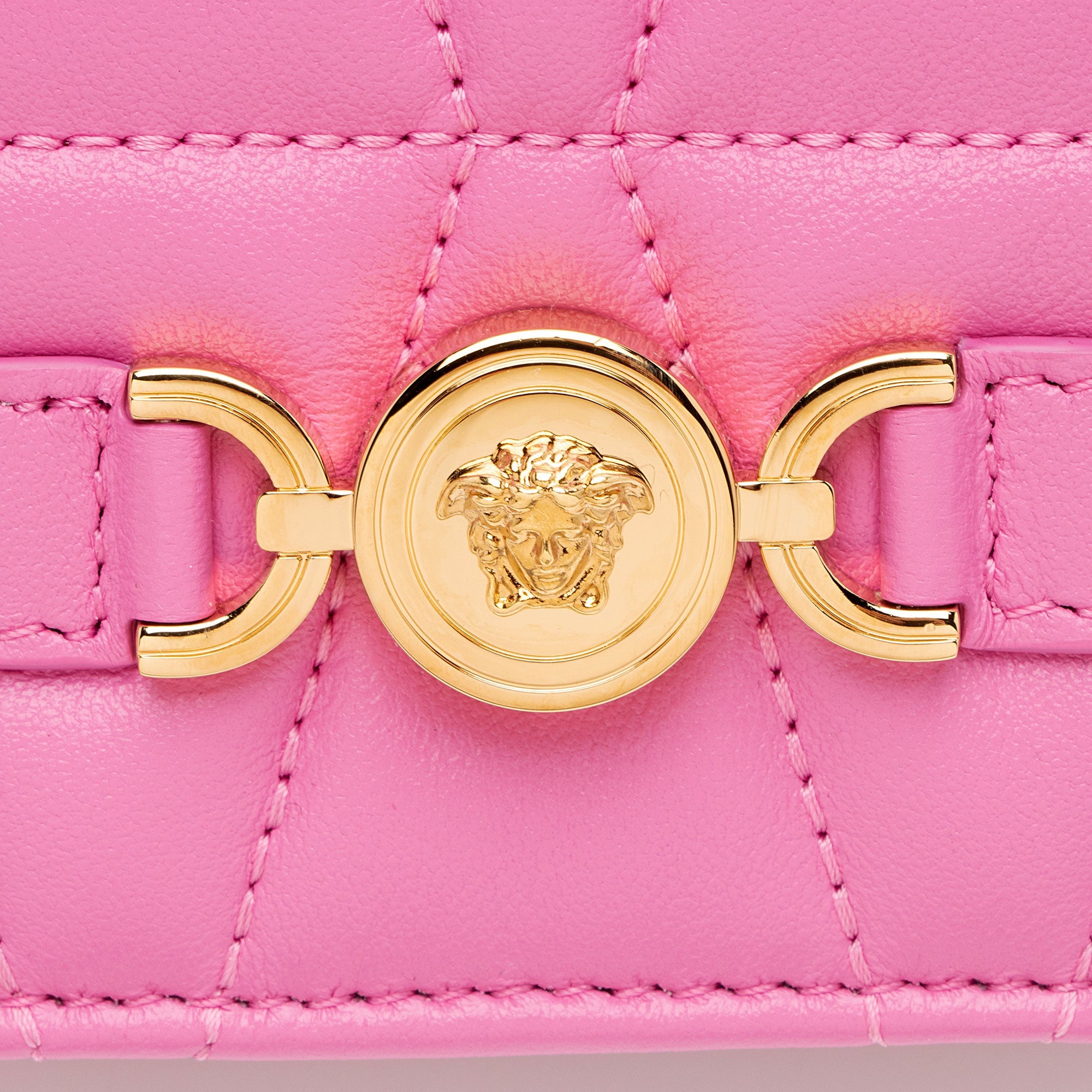 Versace Quilted Nappa Medusa 95 Wallet