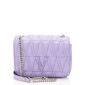 Versace Quilted Patent Leather Virtus Crossbody (SHF-zq1c6L)