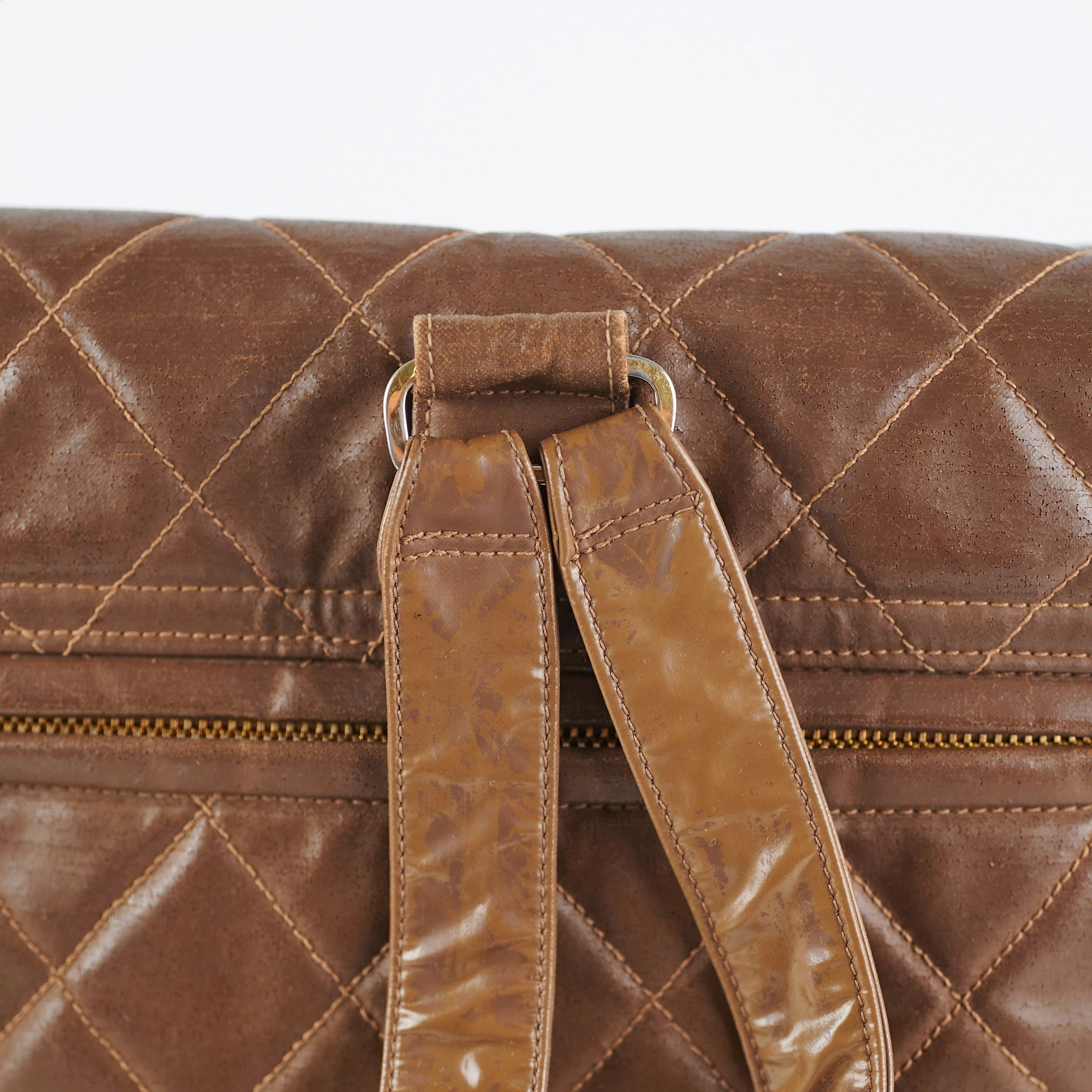 Chanel Vintage Back Pack Brown