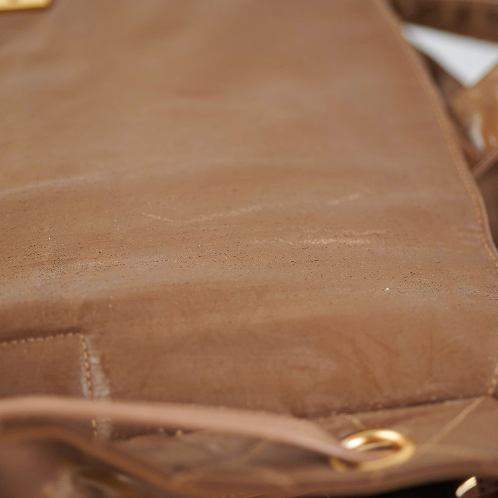 Chanel Vintage Back Pack Brown