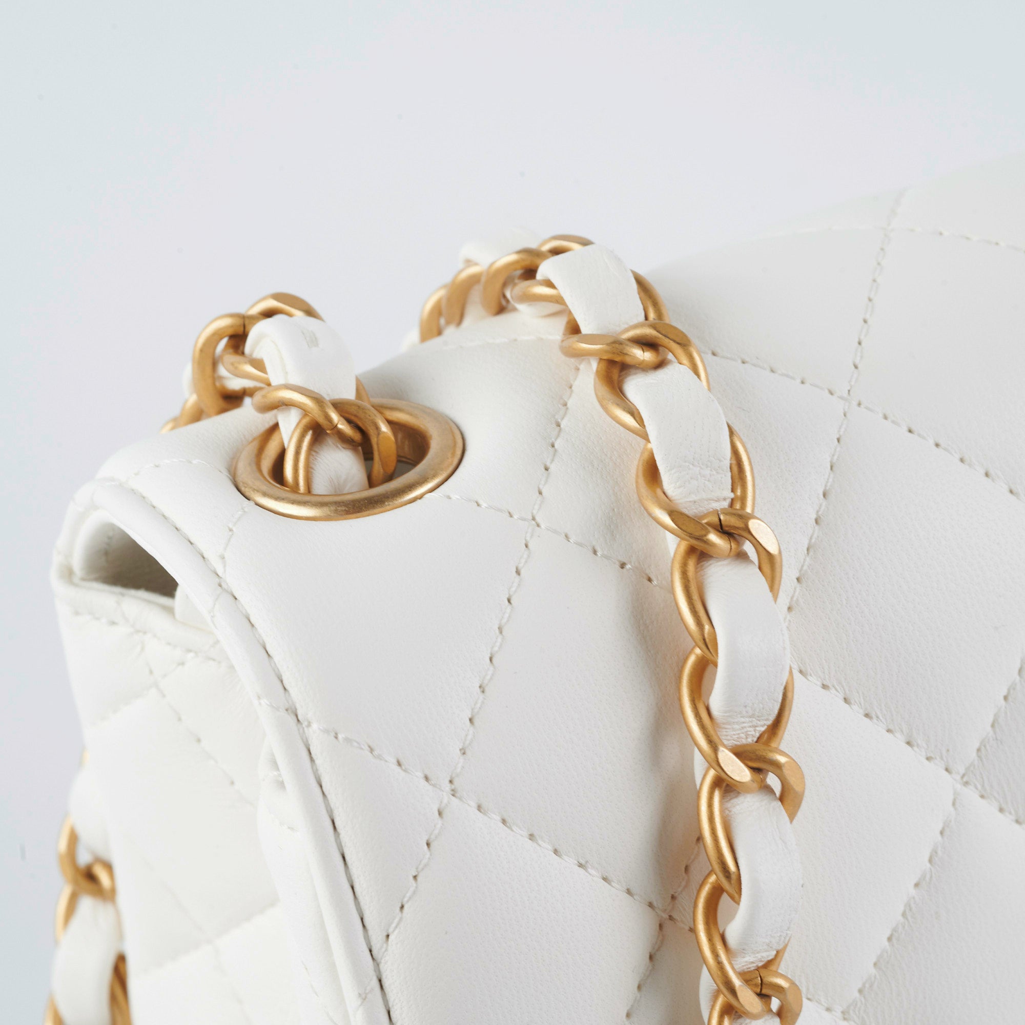Chanel Seasonal Flap White
