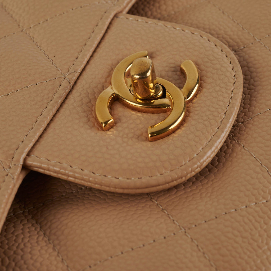 Chanel Jumbo Double Flap Light Beige