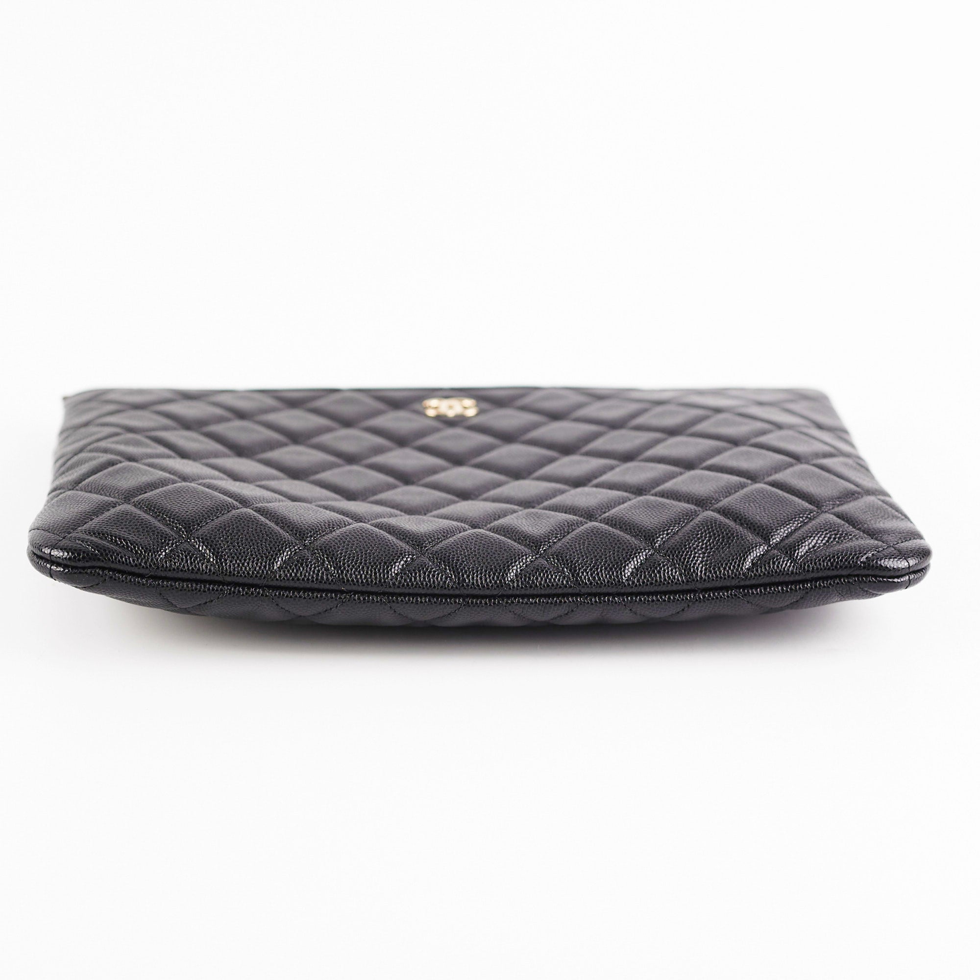 Chanel Medium Black Caviar O Case