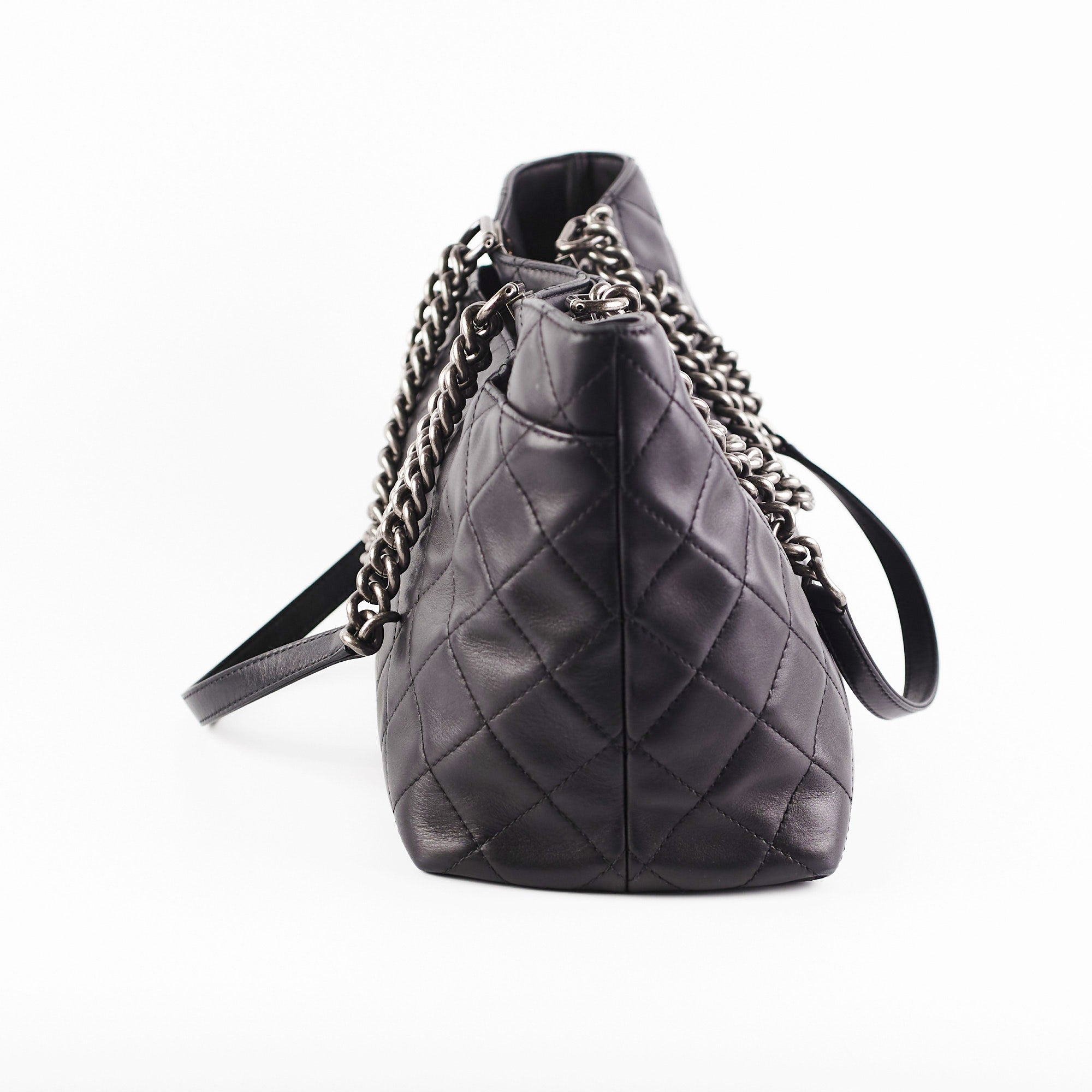 Chanel Boy Tote Bag Black