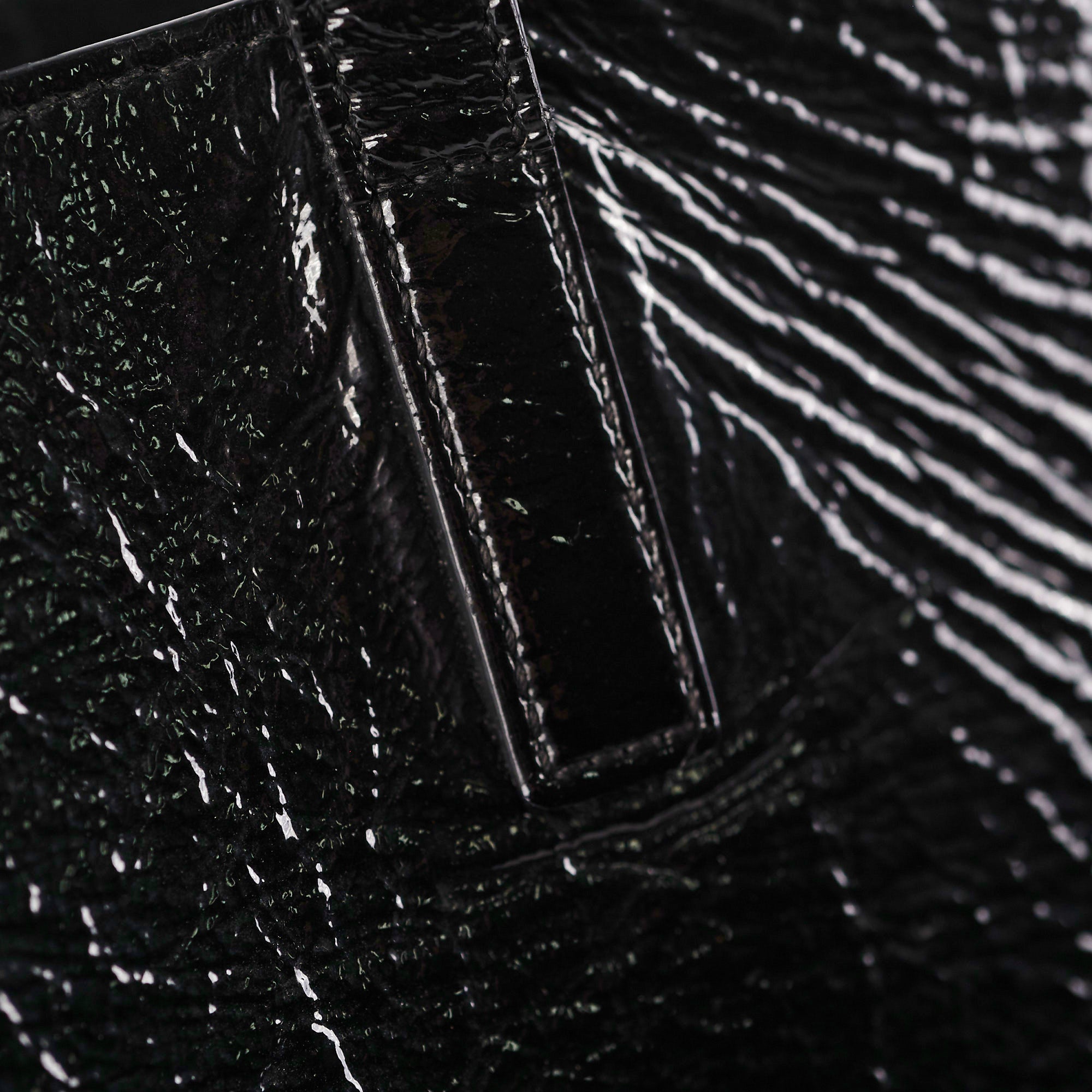 Saint Laurent Sinny Black Shopper Tote
