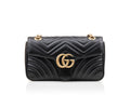 GG Marmont Small Matelass Shoulder Bag In Black