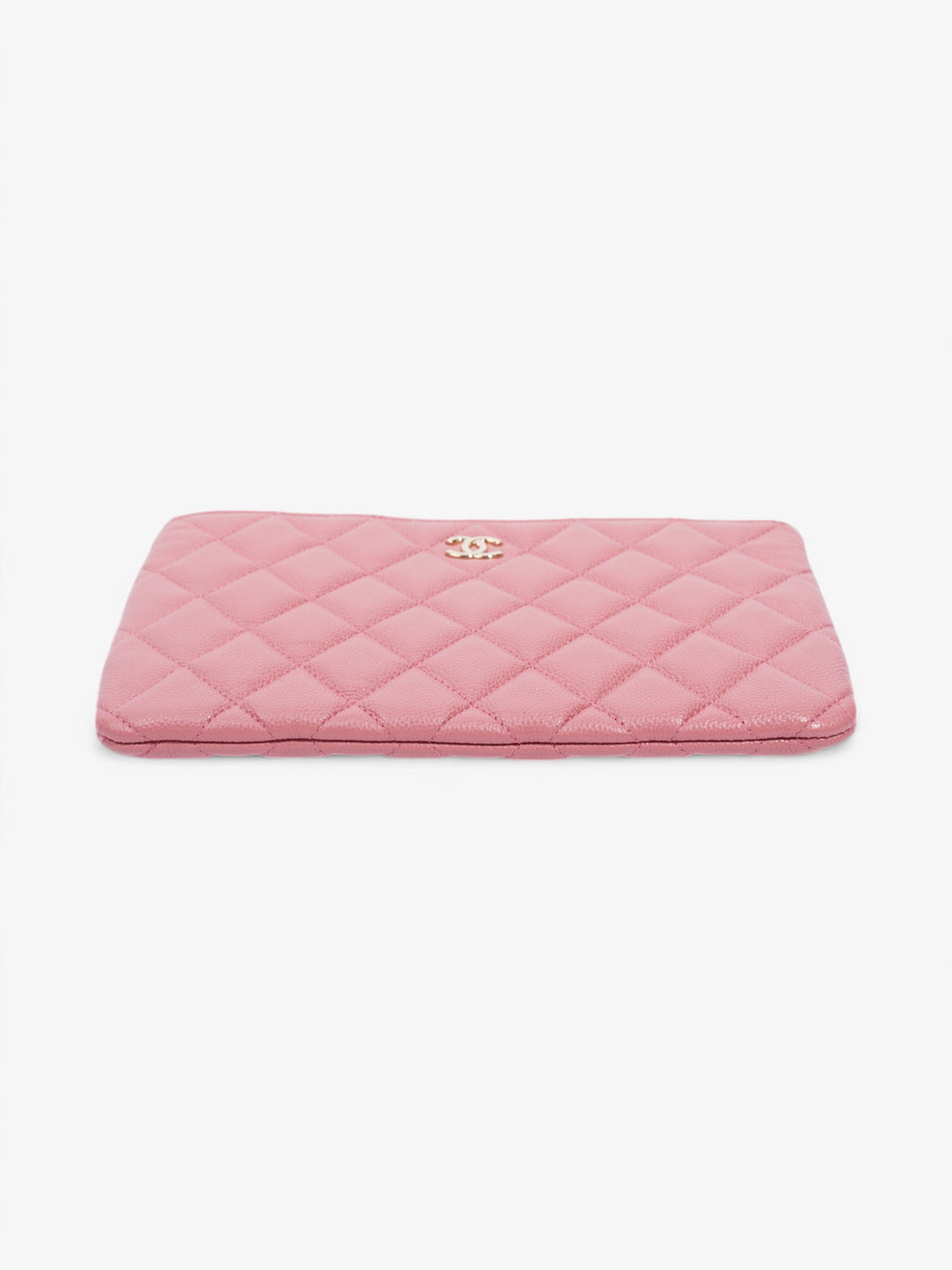 Chanel Coin and Card Purse Pink Caviar Leather