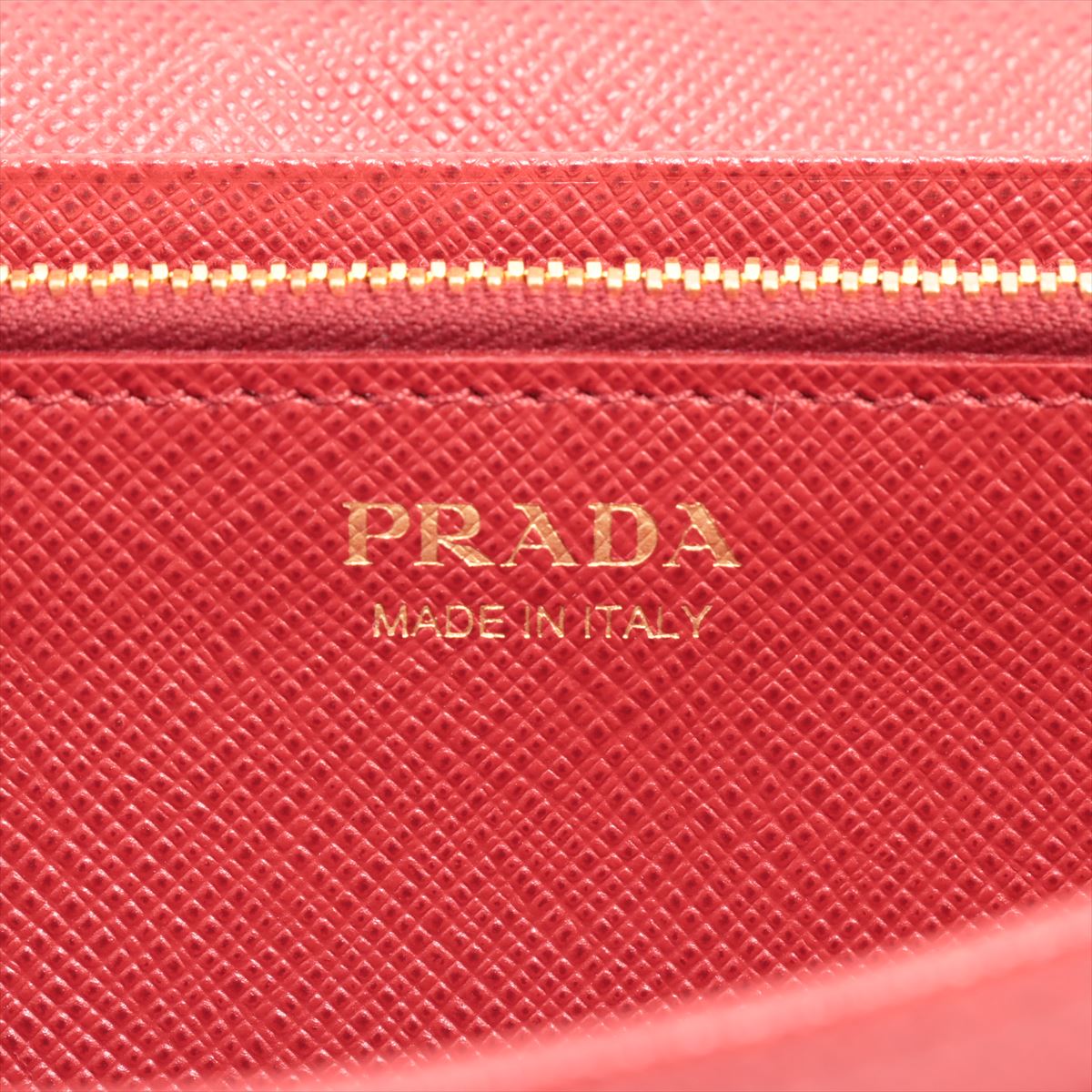 Prada Fuoco Large Saffiano Metal Leather Wallet [Clearance Sale]