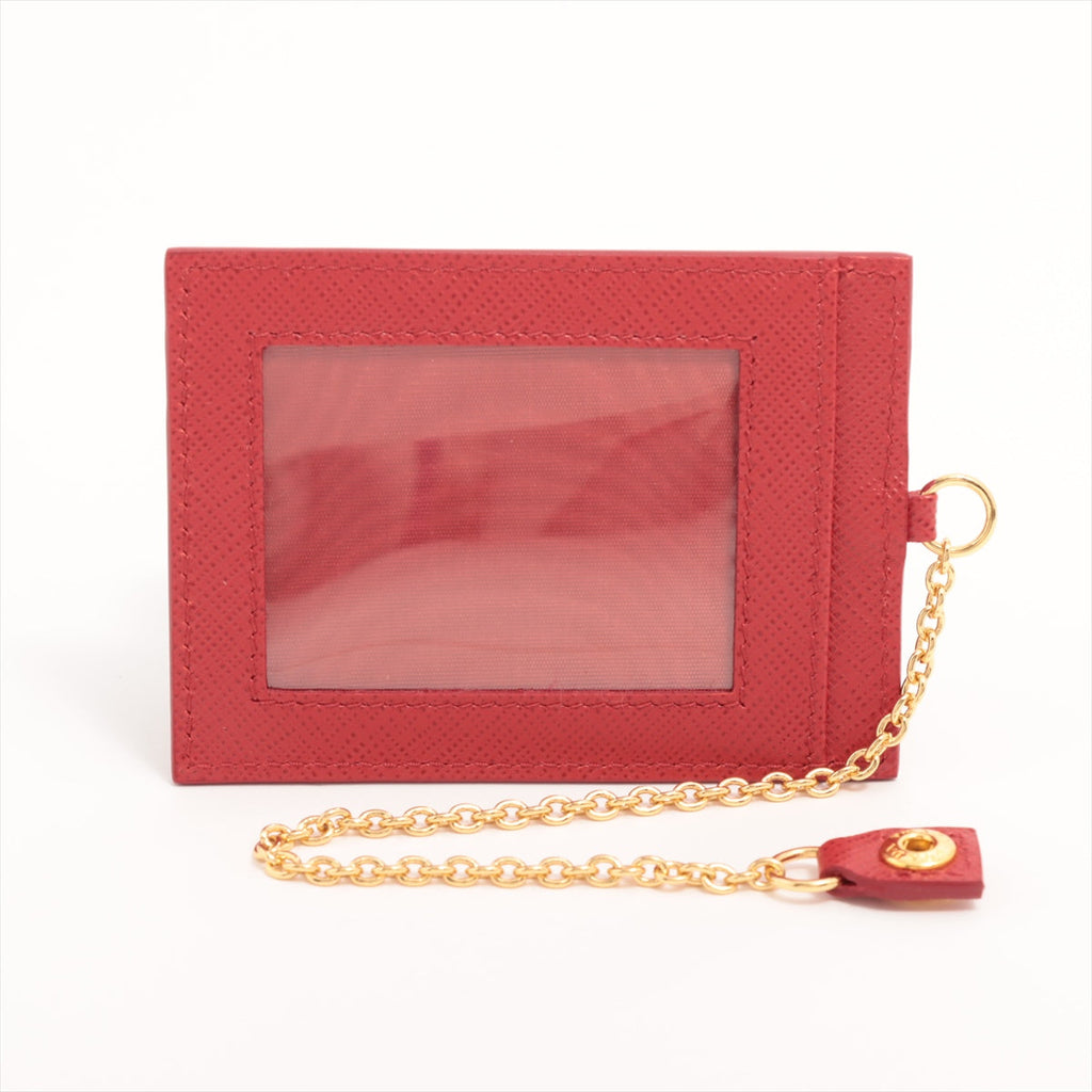 Prada Fuoco Large Saffiano Metal Leather Wallet [Clearance Sale]