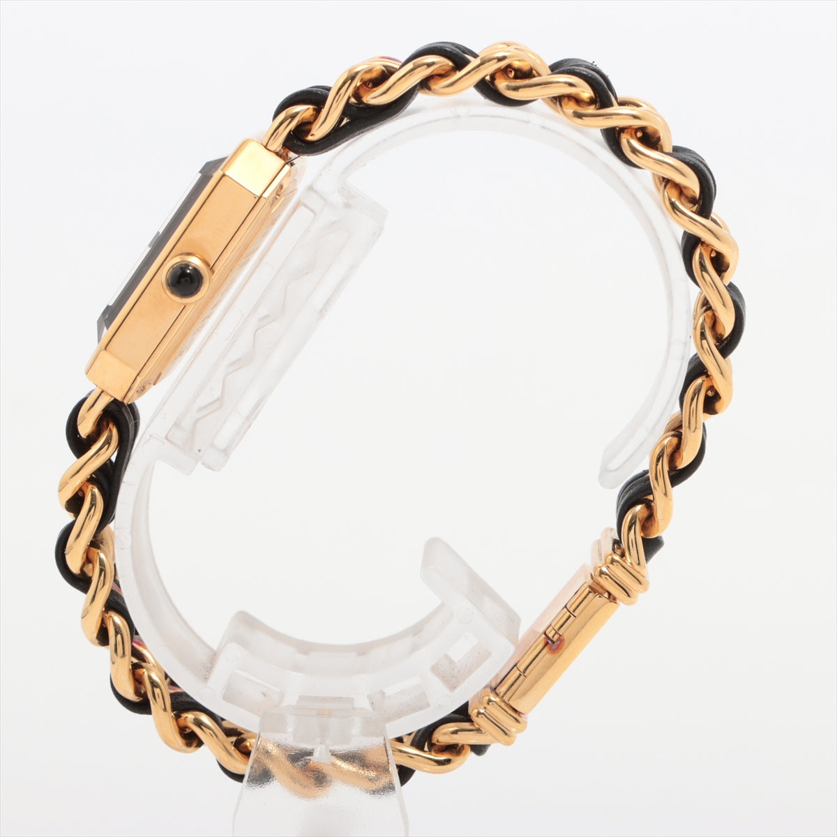 Chanel Premier L Black Face Gold Watch