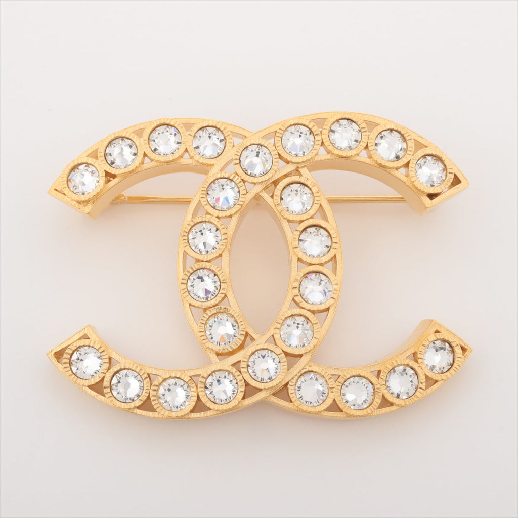 Chanel Coco Logo Gold 22A Brooch