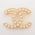 Chanel Coco Logo Gold 22A Brooch