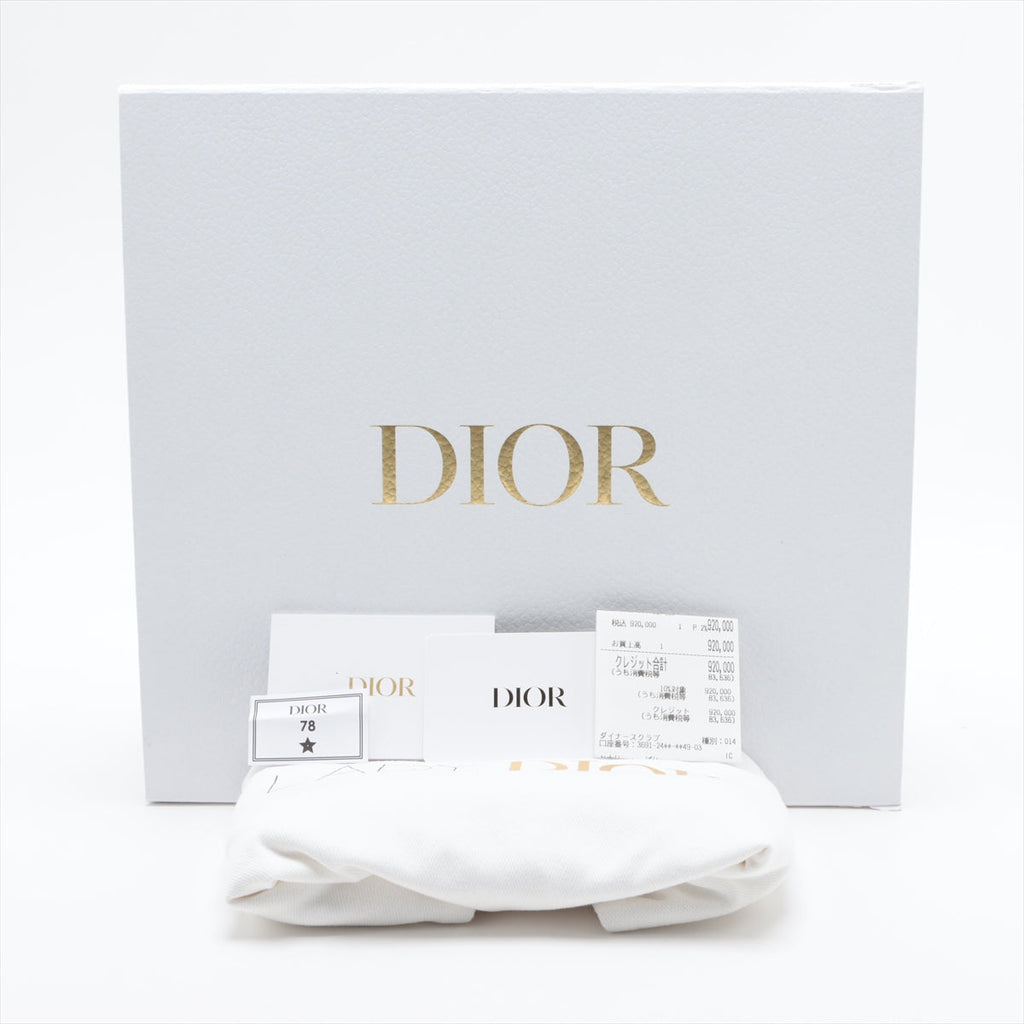Christian Dior Black Cannage Lambskin Leather Small Lady Dior [Clearance Sale]