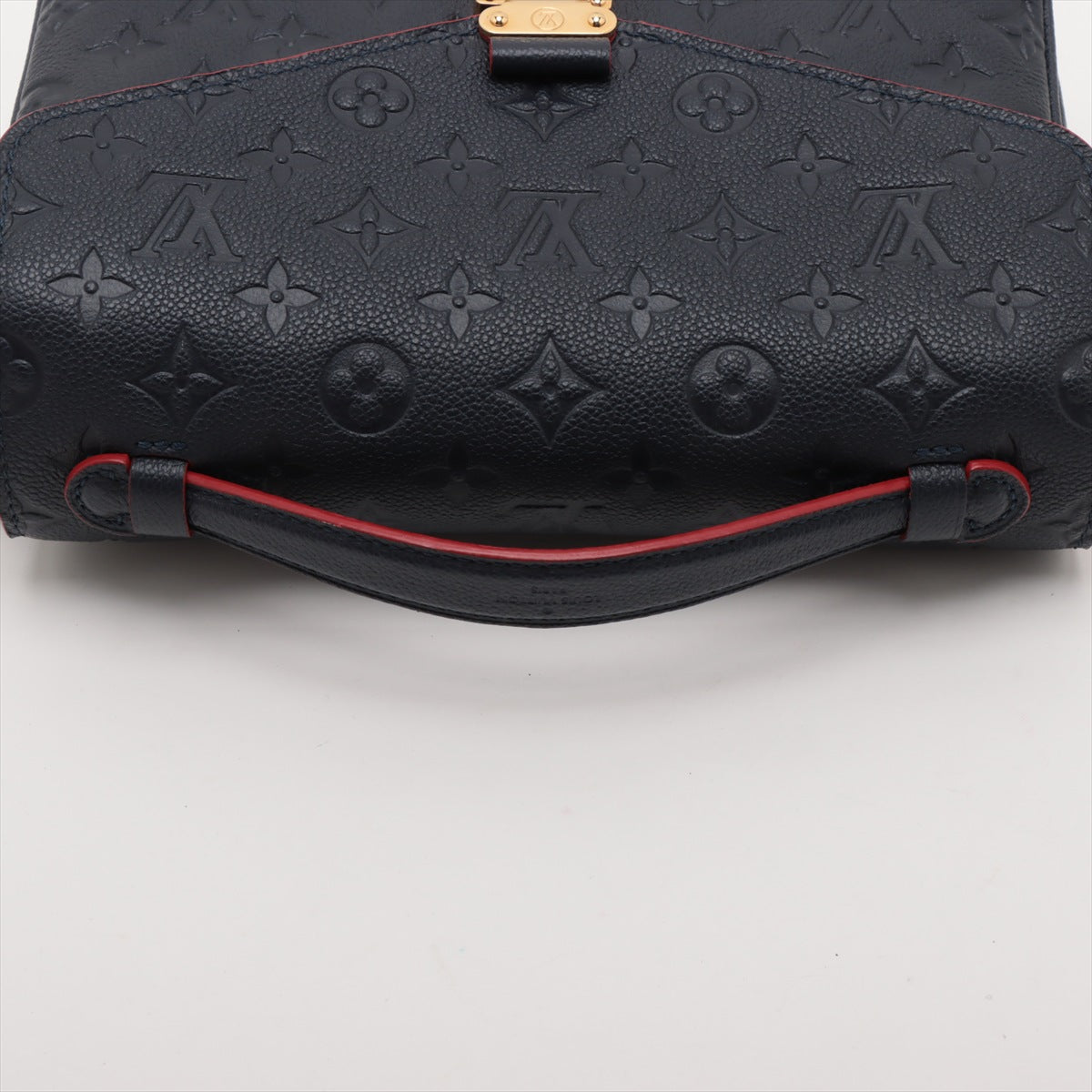 Louis Vuitton Marine Rouge Monogram Empreinte Leather Pochette Metis [Clearance Sale]