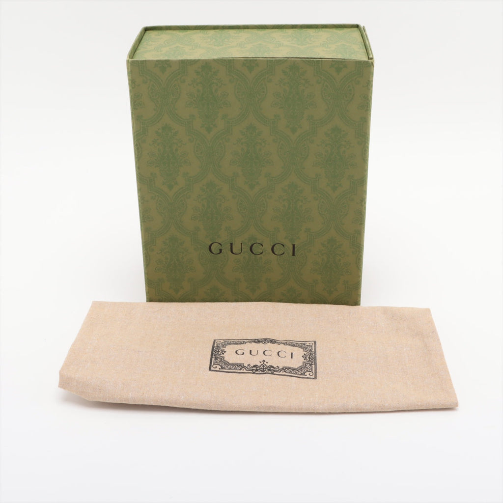Gucci Navy Blue GG Supreme Horsebit 1955 Mini Shoulder Bag [Clearance Sale]