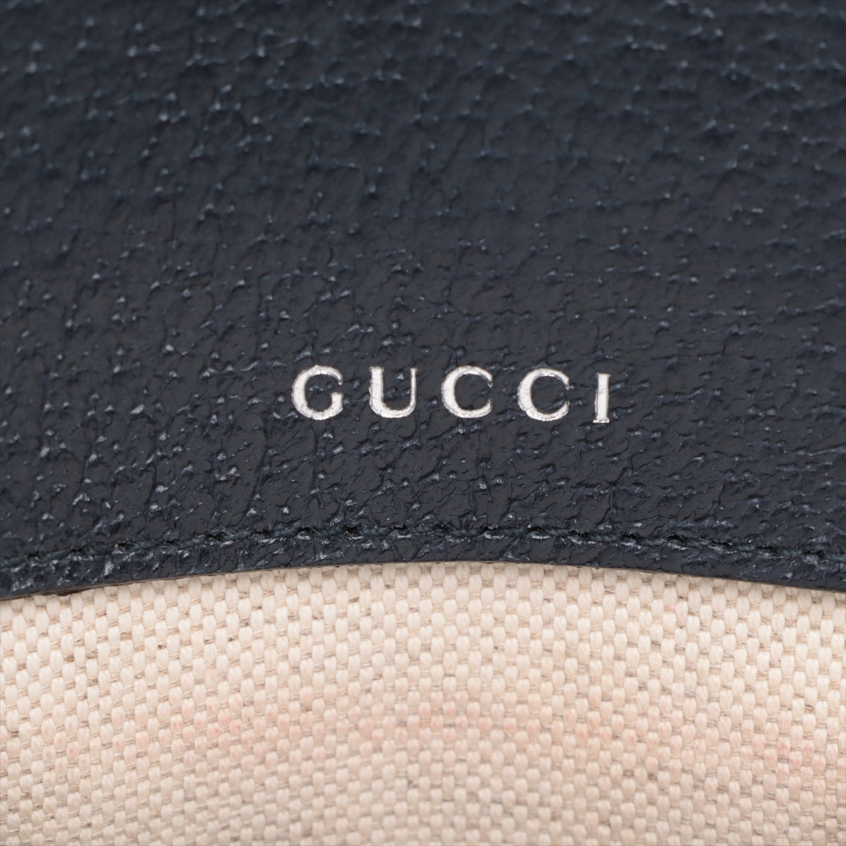 Gucci Navy Blue GG Supreme Horsebit 1955 Mini Shoulder Bag [Clearance Sale]
