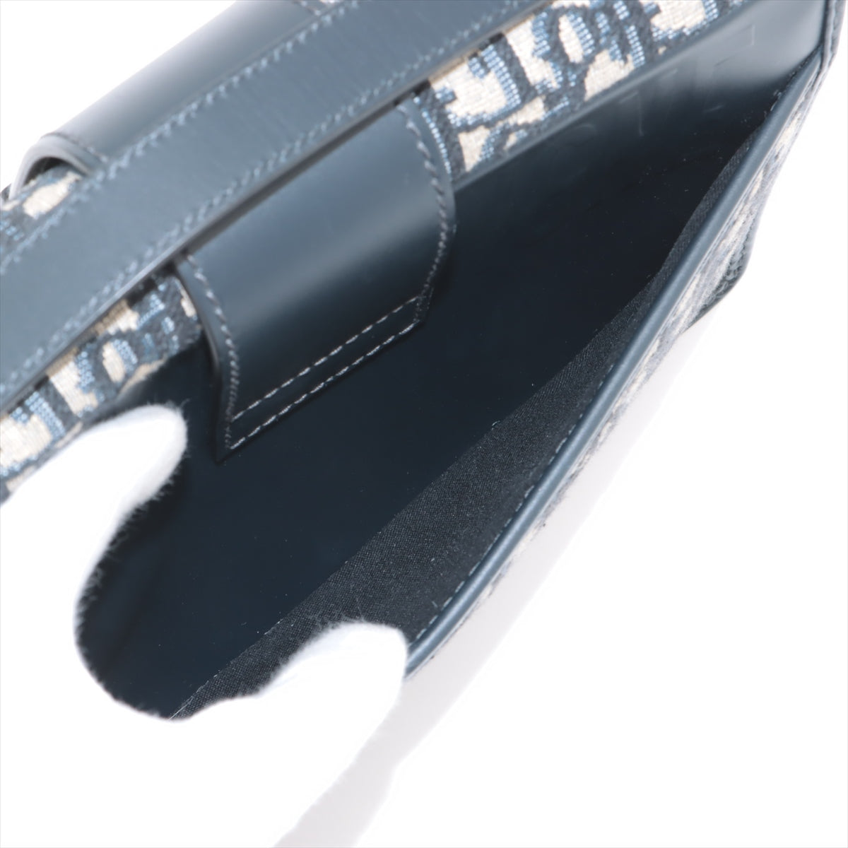Christian Dior Blue Dior Oblique Jacquard Montaigne 30 [Clearance Sale]
