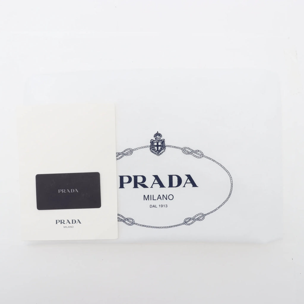 Prada Greige Vitello Daino Calfskin Leather Handbag [Clearance Sale]
