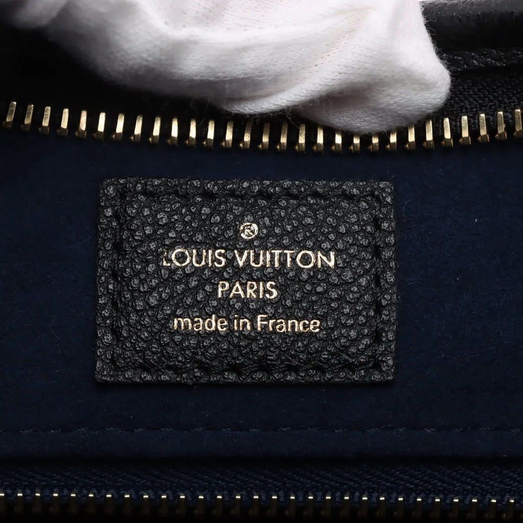 Louis Vuitton Black Monogram Empreinte Leather Carryall PM [Clearance Sale]