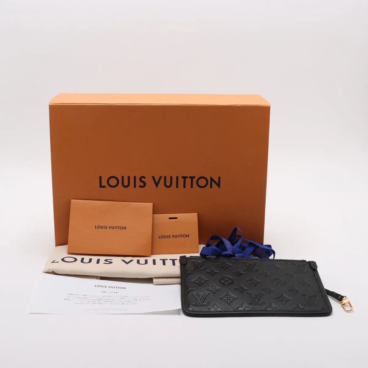 Louis Vuitton Black Monogram Empreinte Leather Carryall PM [Clearance Sale]