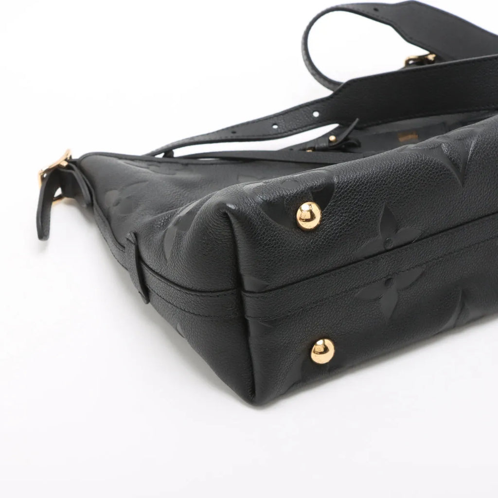 Louis Vuitton Black Monogram Empreinte Leather Carryall PM [Clearance Sale]
