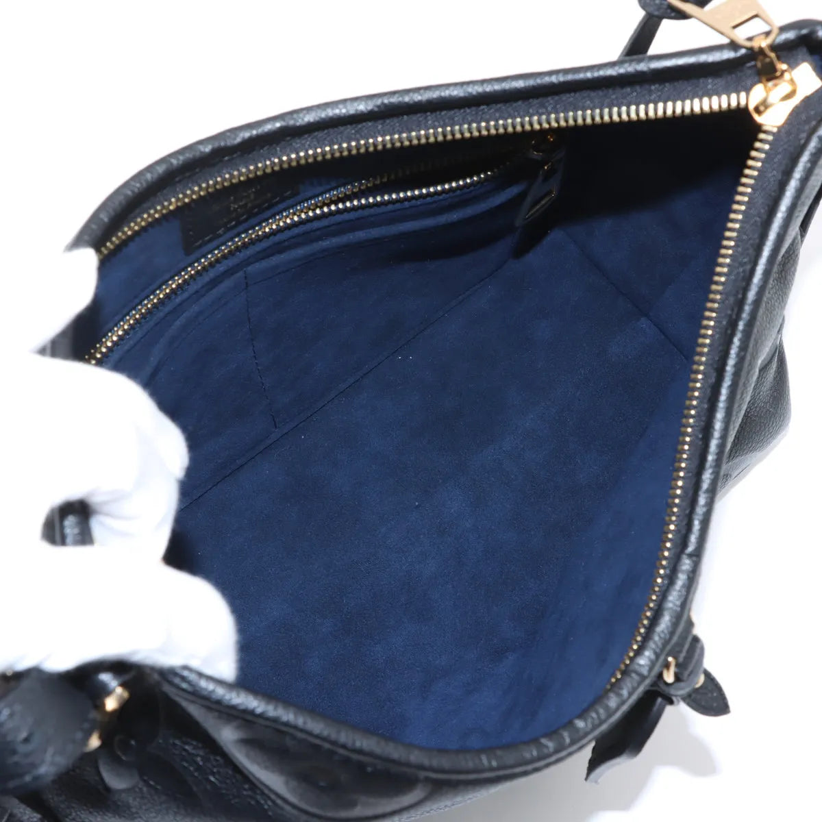 Louis Vuitton Black Monogram Empreinte Leather Carryall PM [Clearance Sale]