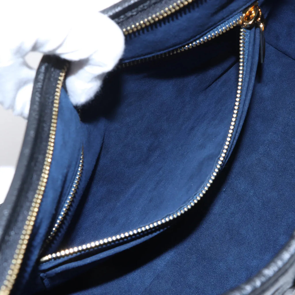 Louis Vuitton Black Monogram Empreinte Leather Carryall PM [Clearance Sale]