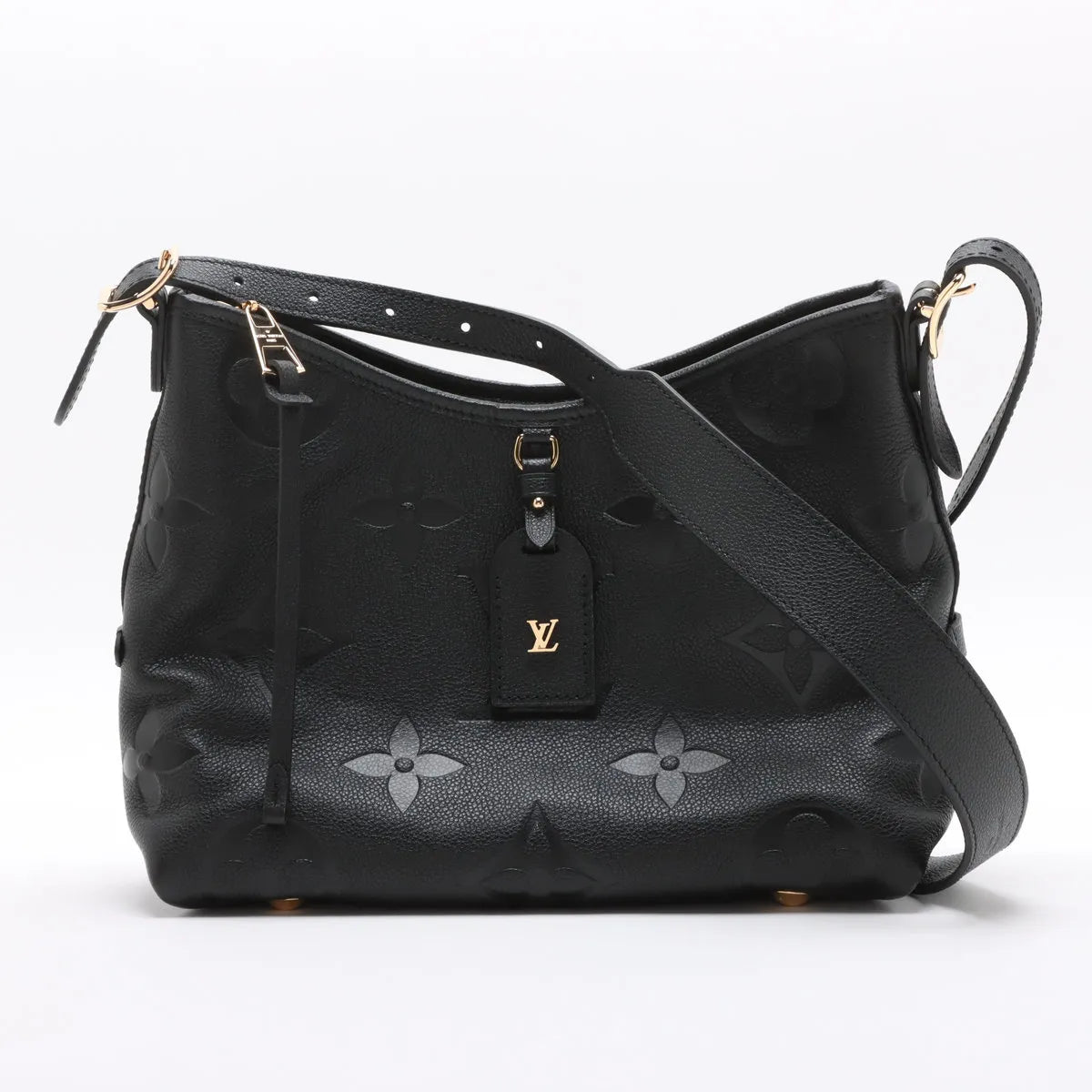 Louis Vuitton Black Monogram Empreinte Leather Carryall PM [Clearance Sale]
