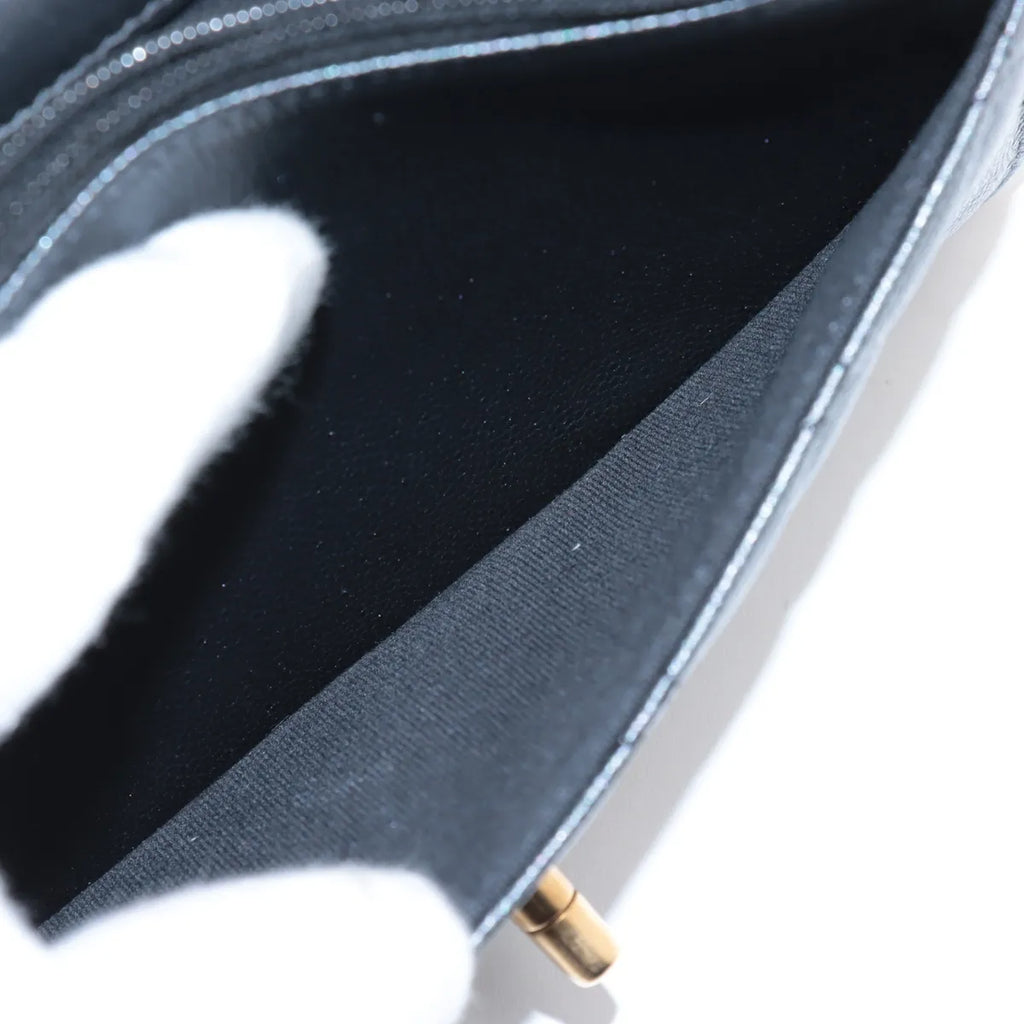 Chanel Black Caviar Calfskin Wallet On Chain [Clearance Sale]