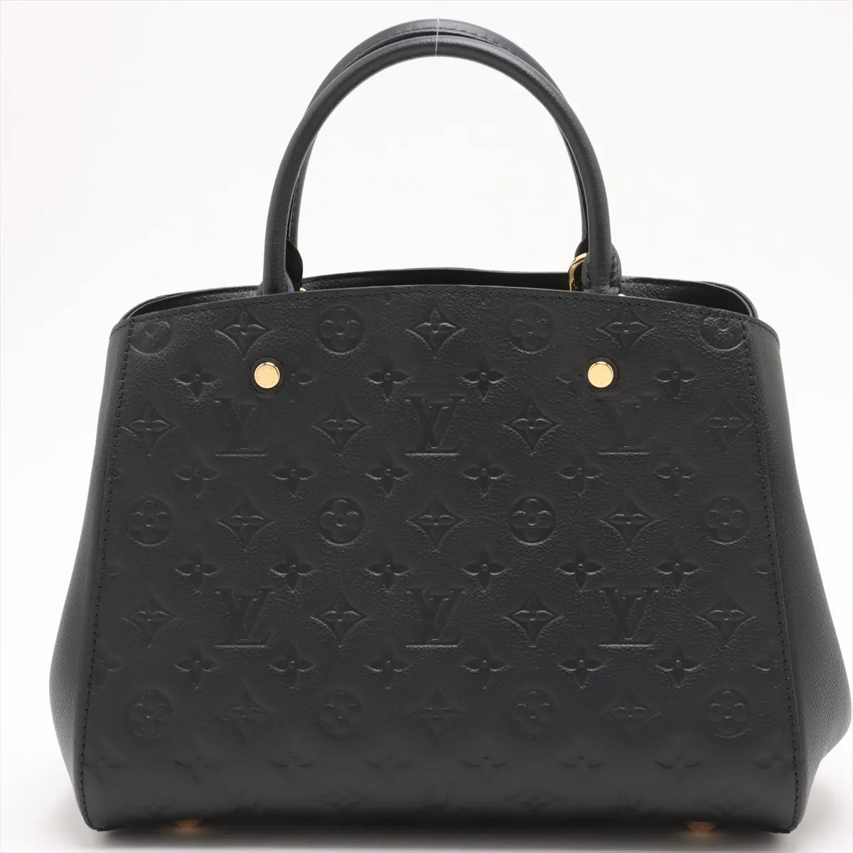 Louis Vuitton Noir Monogram Empreinte Leather Montaigne MM [Clearance Sale]