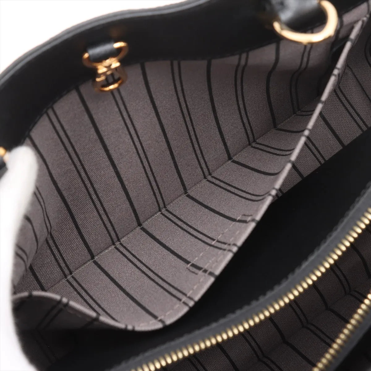 Louis Vuitton Noir Monogram Empreinte Leather Montaigne MM [Clearance Sale]