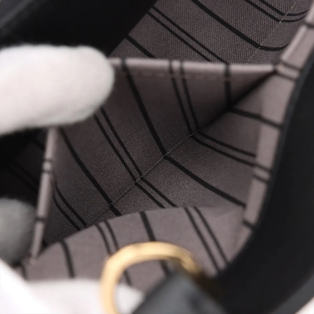 Louis Vuitton Noir Monogram Empreinte Leather Montaigne MM [Clearance Sale]