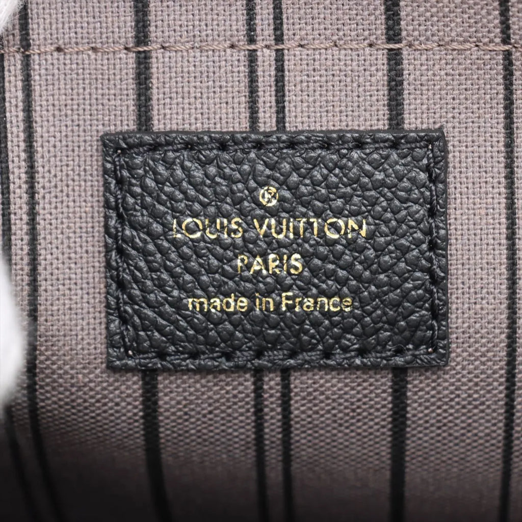Louis Vuitton Noir Monogram Empreinte Leather Montaigne MM [Clearance Sale]