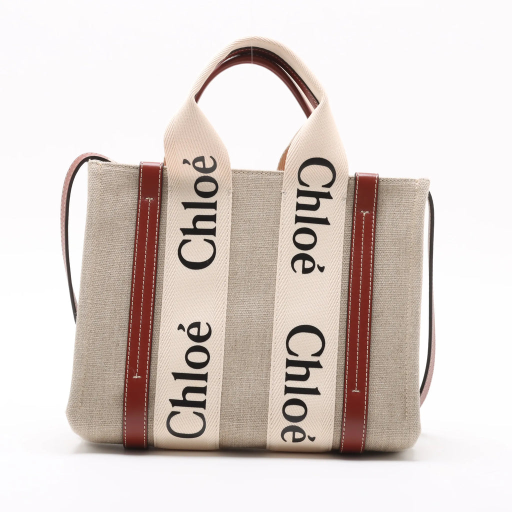 Chloe Brown Beige Small Woody [Clearance Sale]
