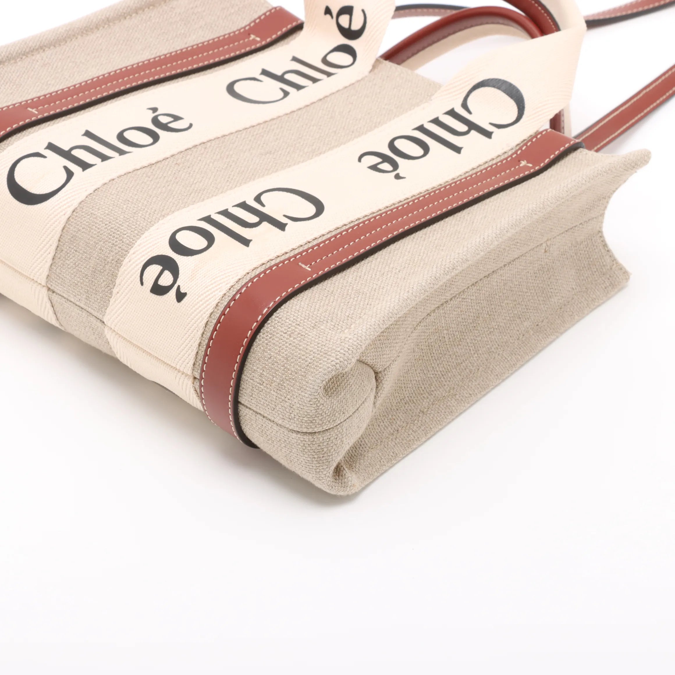 Chloe Brown Beige Small Woody [Clearance Sale]