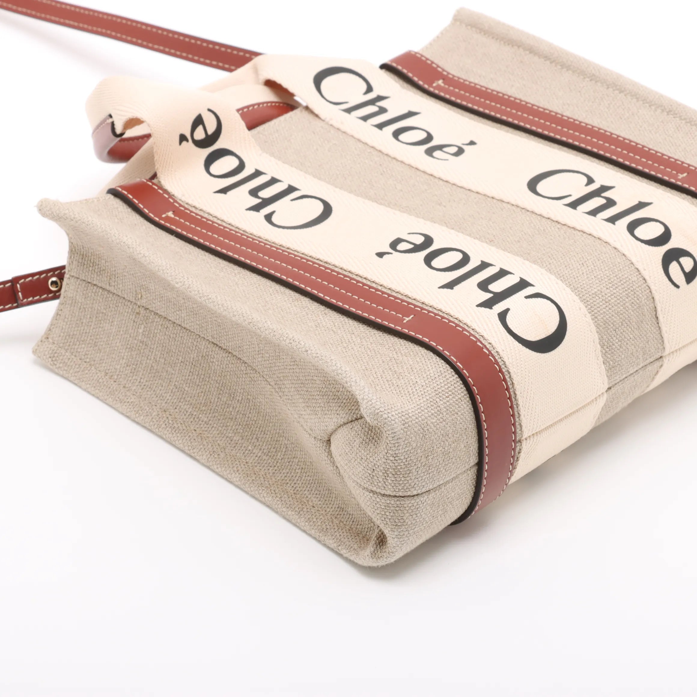 Chloe Brown Beige Small Woody [Clearance Sale]