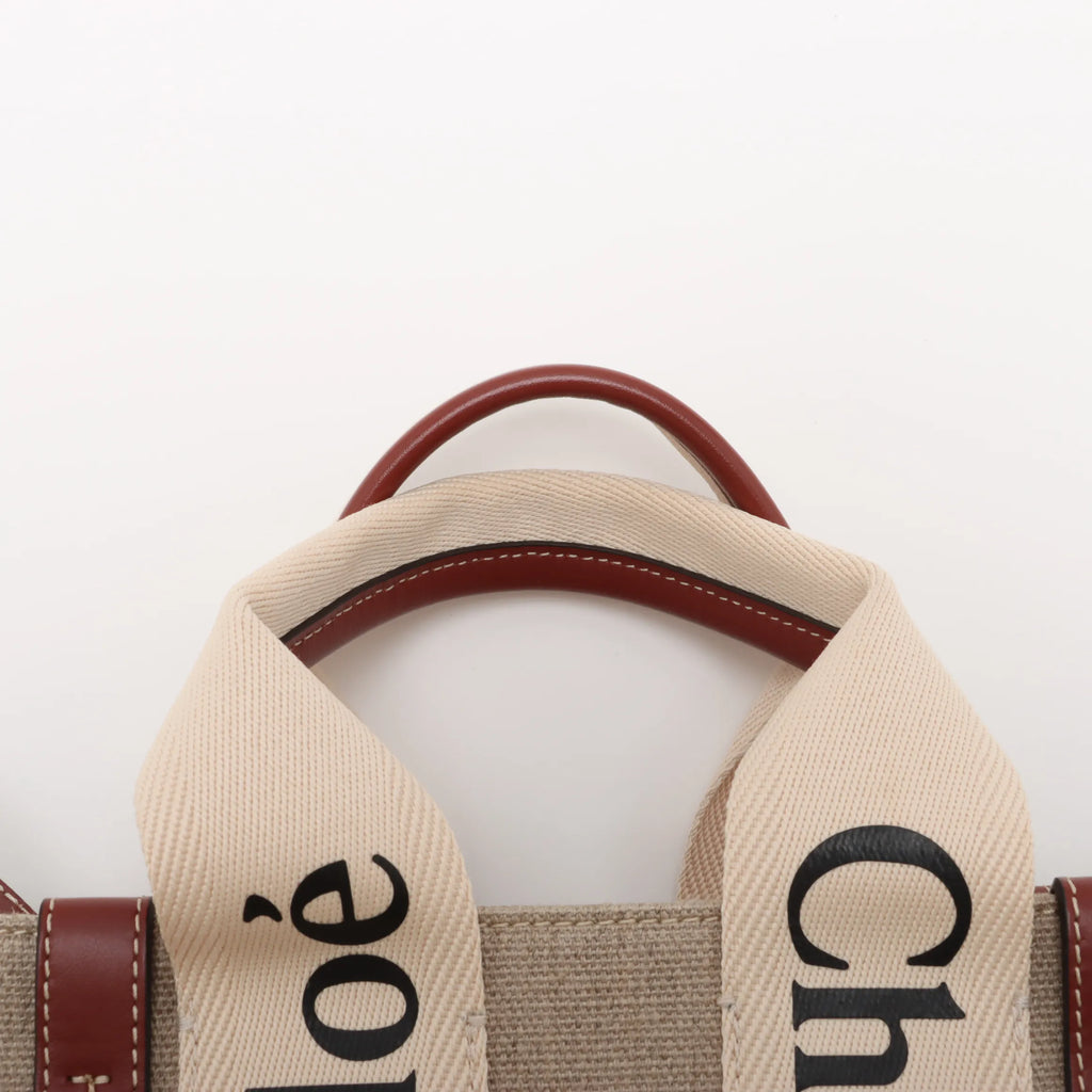 Chloe Brown Beige Small Woody [Clearance Sale]